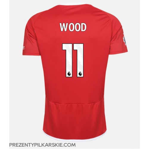 Stroje piłkarskie Nottingham Forest Chris Wood #11 Koszulka Podstawowej 2023-24 Krótki Rękaw